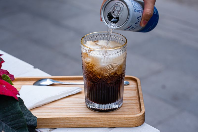 Italian soda drink papa ginos menu