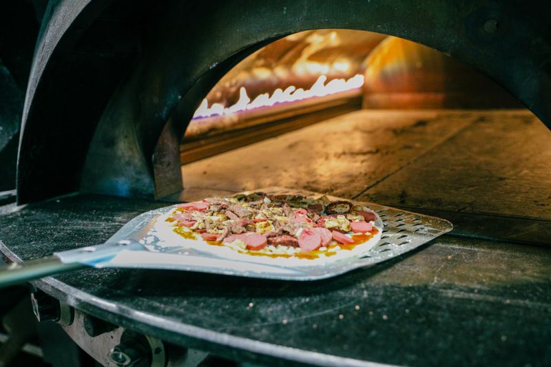 Papa Ginos kitchen in action serving delicious food